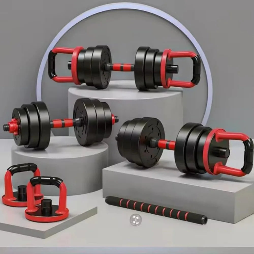 Adjustable Dumbbells/Barbell/Kettlebell/Push-Up Stand