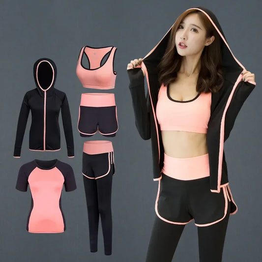 Women's Slim Fit Fitness Workout Sports Set