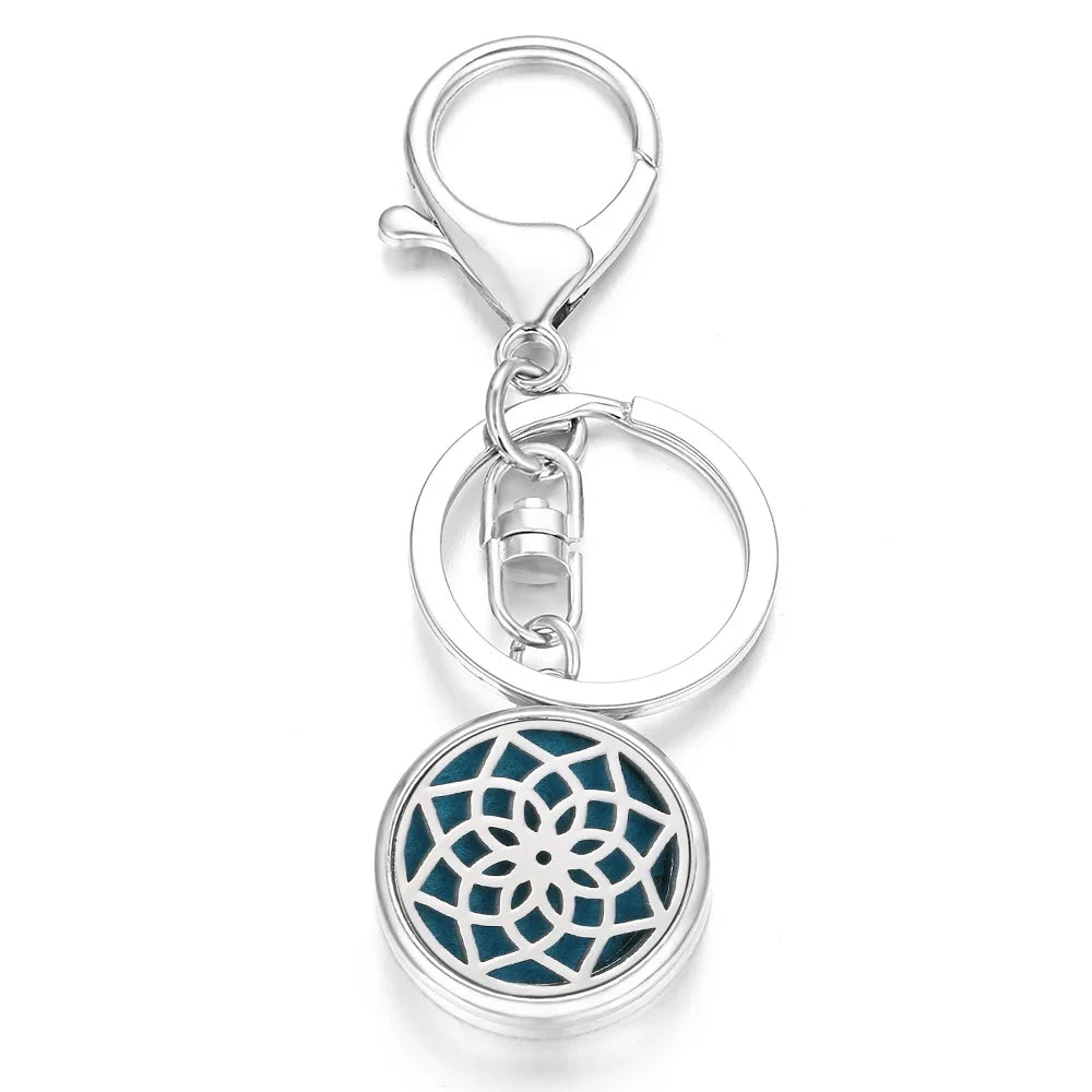 Perfume Key Chain Jewelry Essential Oil Diffuser