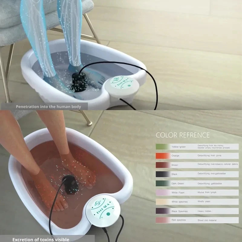 Detox Ion Cleanse Foot Bath Massage