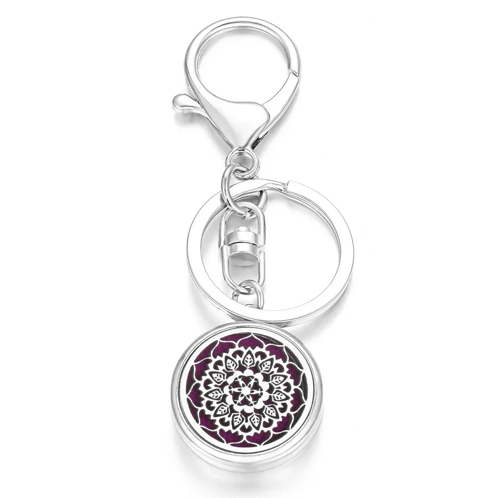 Perfume Key Chain Jewelry Essential Oil Diffuser