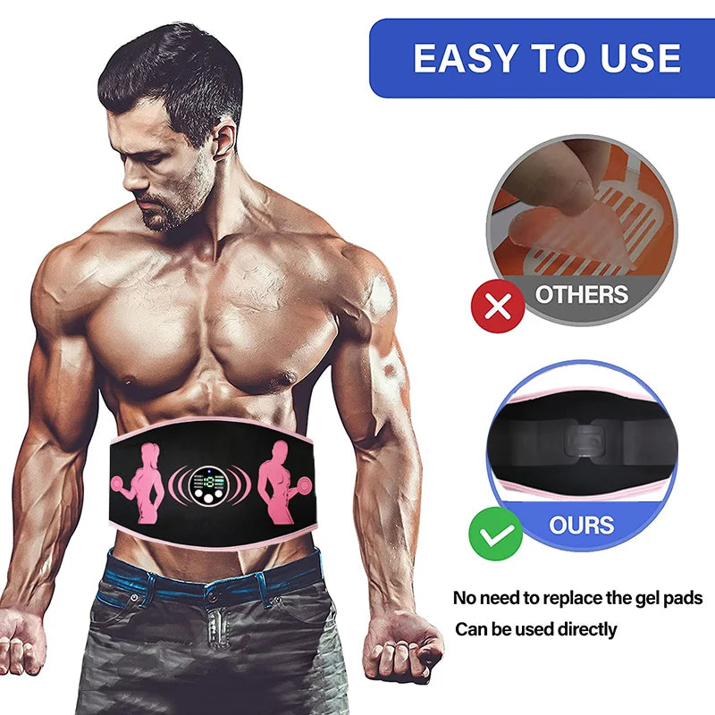 Muscle Belt Electric Abs Stimulator & Massager