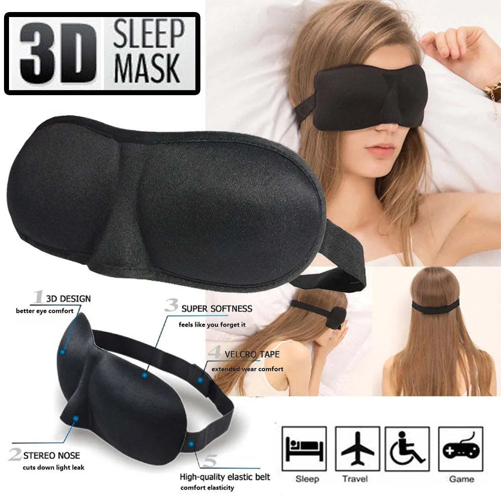 3D Sleeping Eye Mask Blindfold