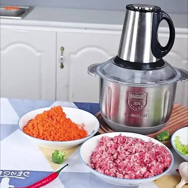 Multifunctional Stainless Steel Kitchen Machine Vegetable Chopper