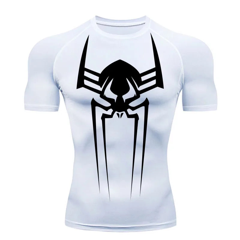 Men's Compression Shirt Long Sleeve Second Skin Workout T-Shirt