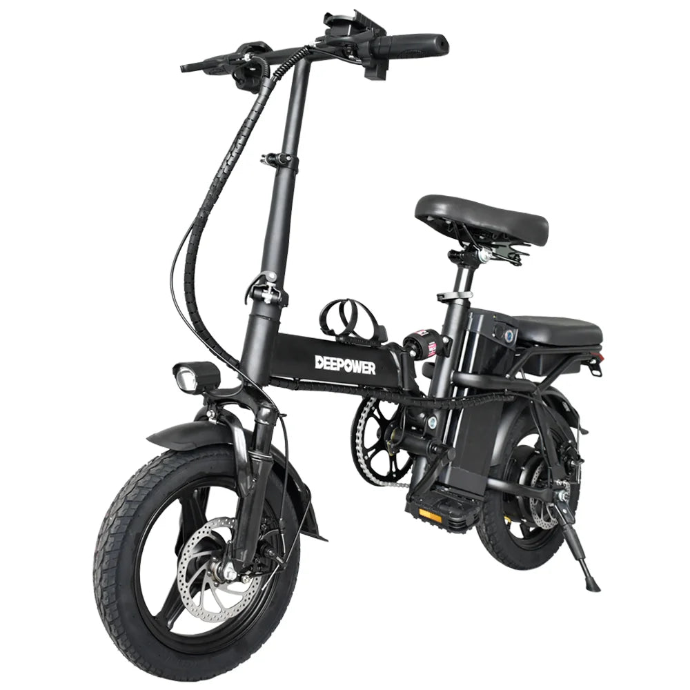 Electric Bike for Adults 600W Peak Motor, 20 mph Folding Ebike