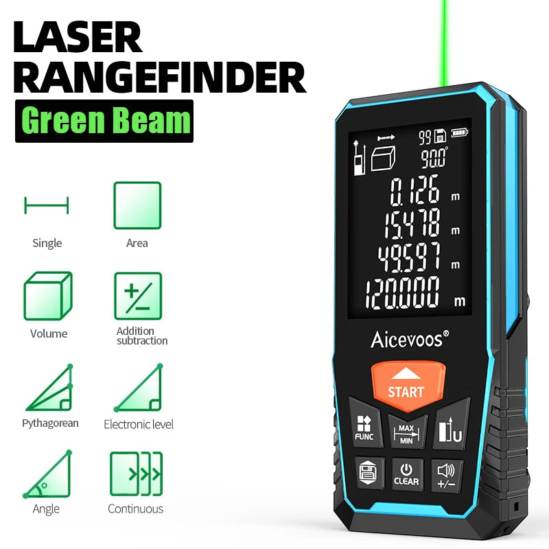 Green Beam Digital Laser Rangefinder