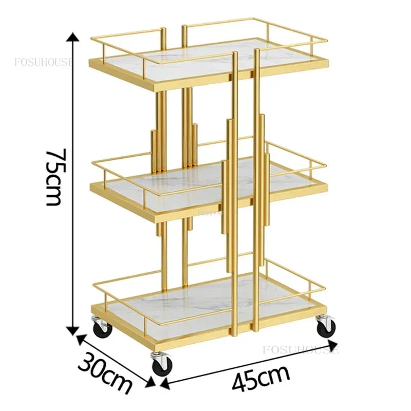 Beauty Salon/Kitchen Cart Storage Rack Trolley