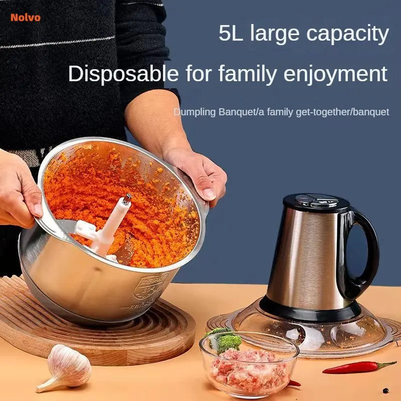 Multifunctional Stainless Steel Kitchen Machine Vegetable Chopper