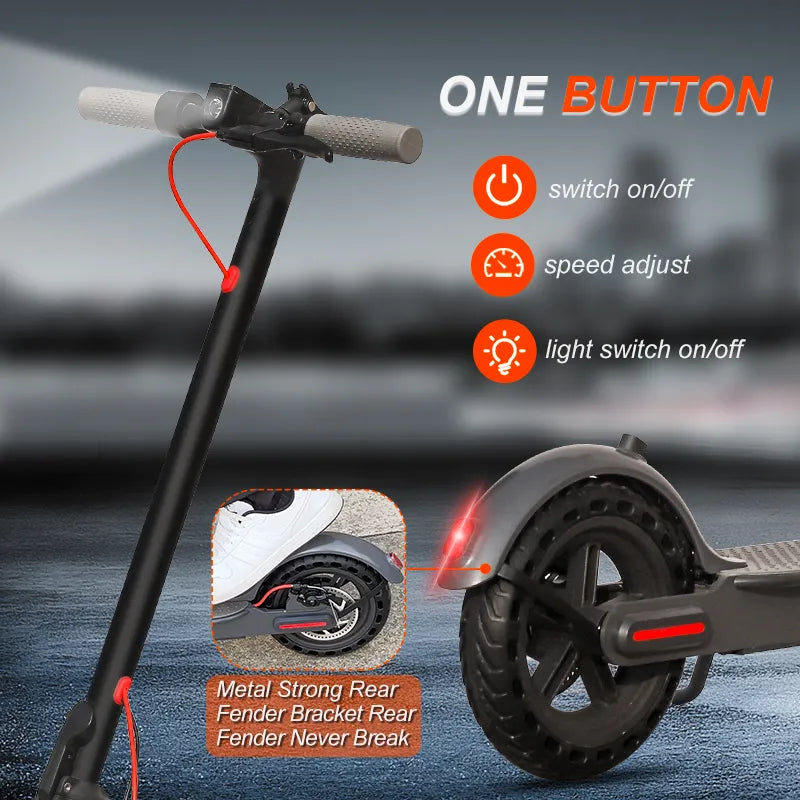 ES80 M365 Anti-skid Folding Electric Scooter - goodfitforyou23