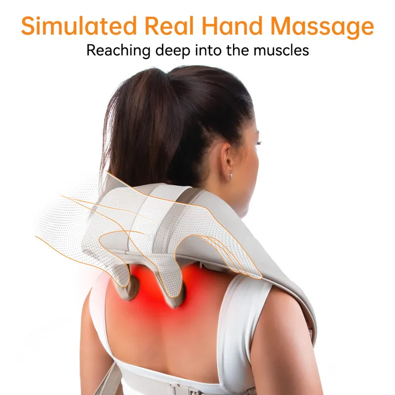 Shawl instrument Cervical Electric Neck and Back Massager