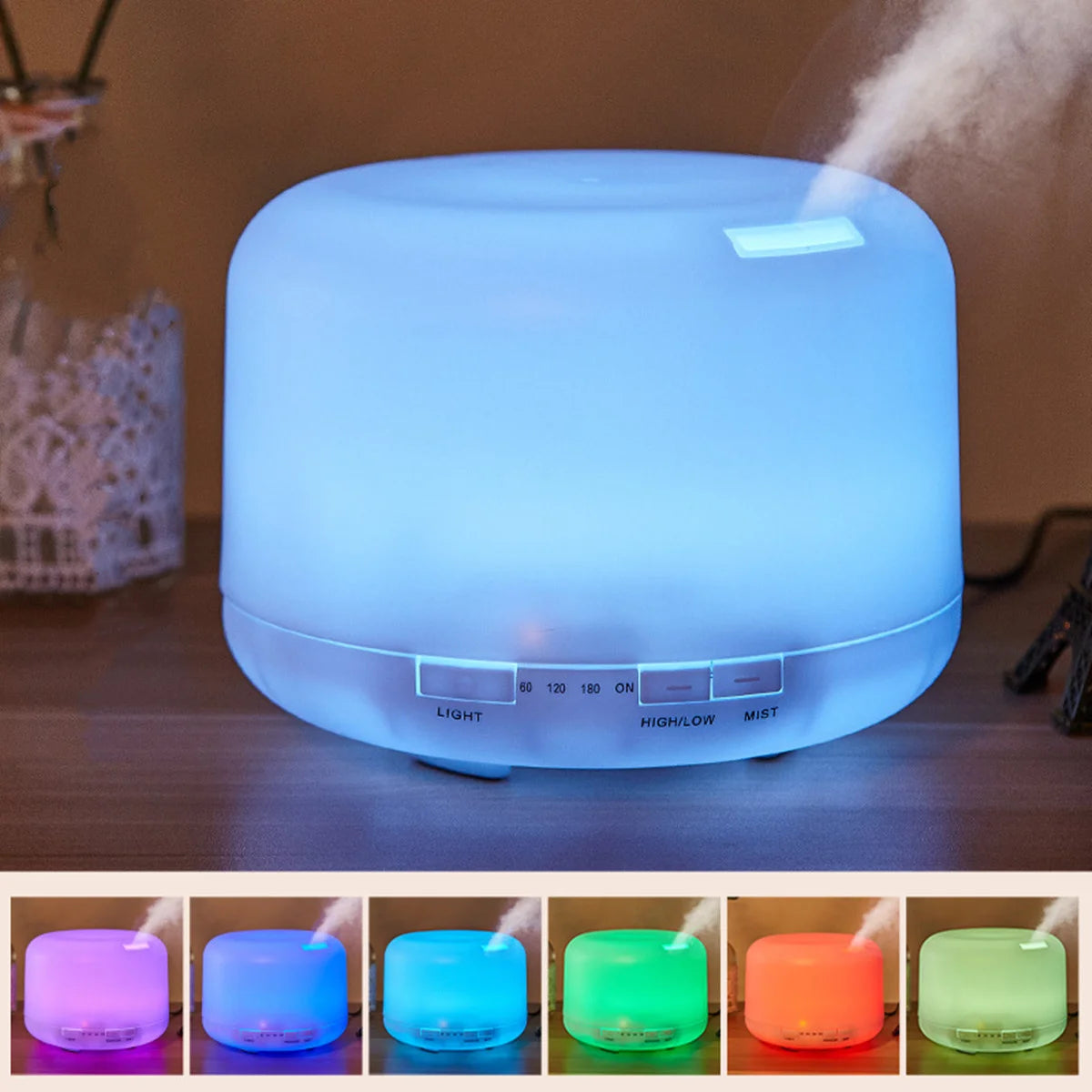 Air Humidifier Essential Oil Diffuser