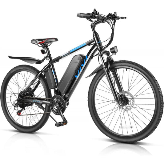 26" Mountain Bike, 21.7MPH Adult Electric Bicycles Commuter