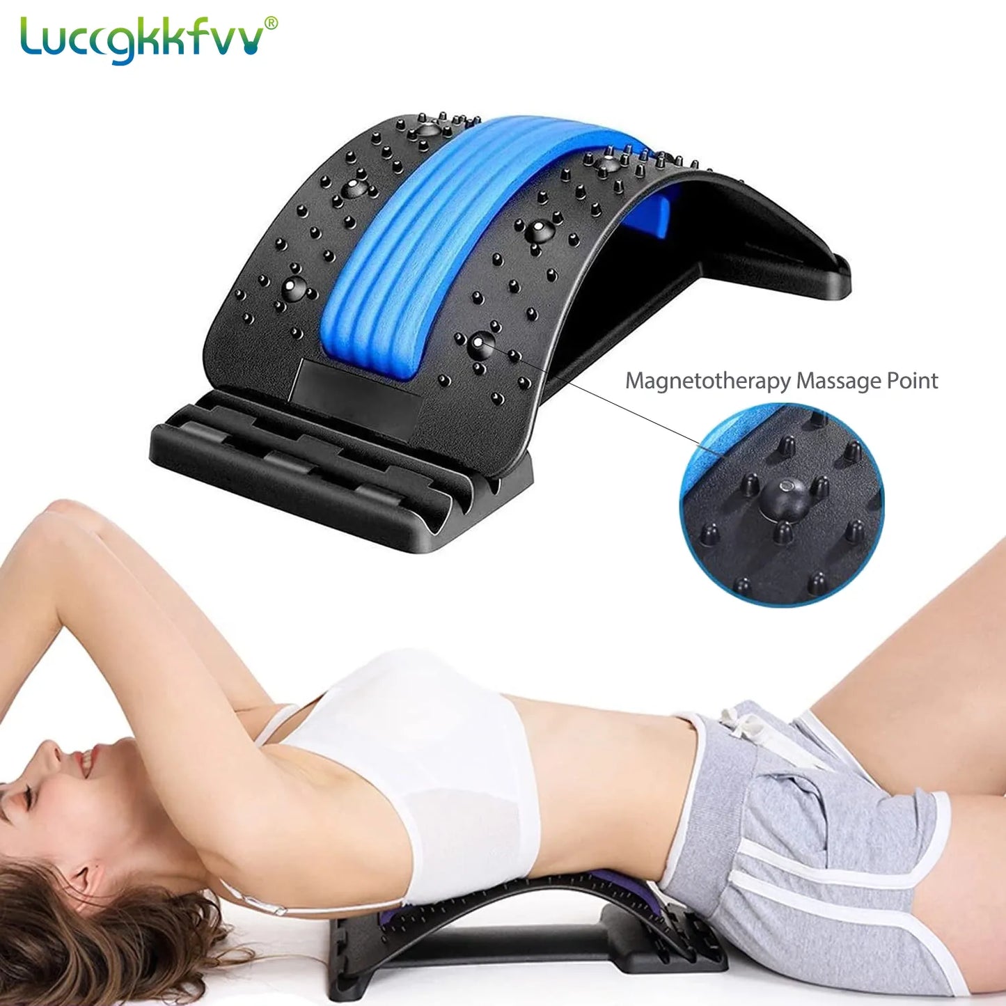 Magnetotherapy Back Stretcher Lumbar Support - goodfitforyou23