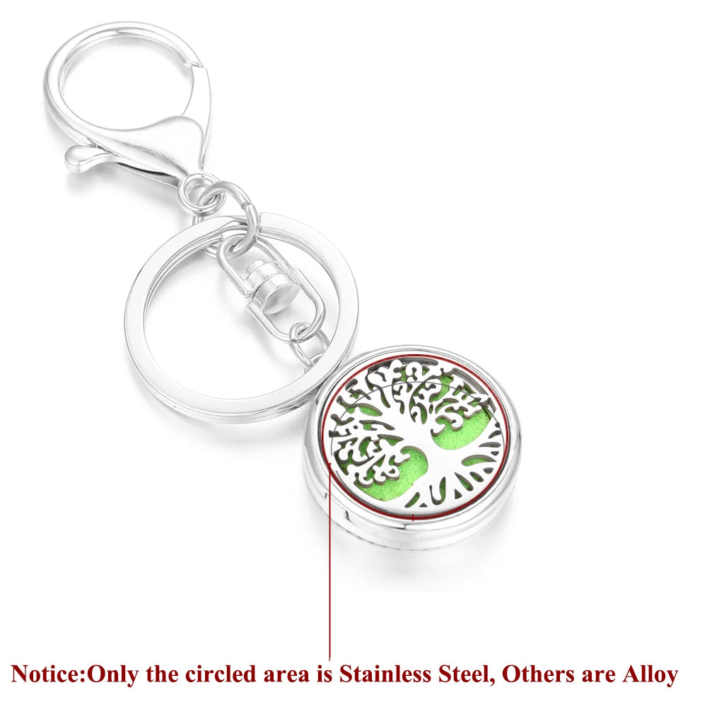 Perfume Key Chain Jewelry Essential Oil Diffuser