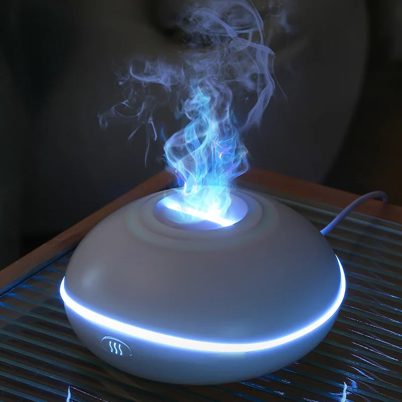 Colorful Portable Flame Air Humidifier