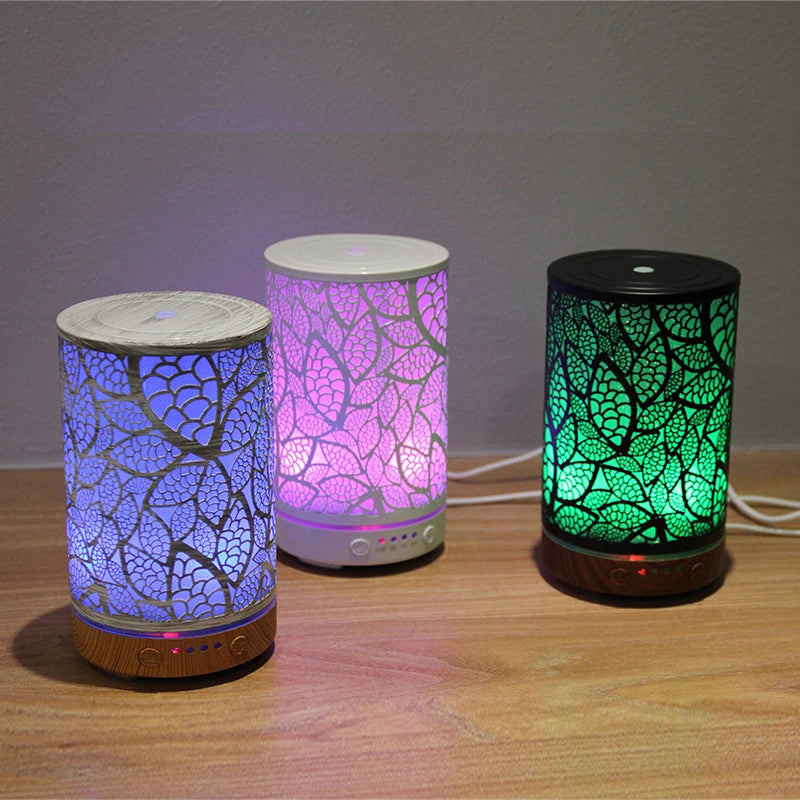 Aroma Diffuser Essential Oil Humidifier with LED Lights