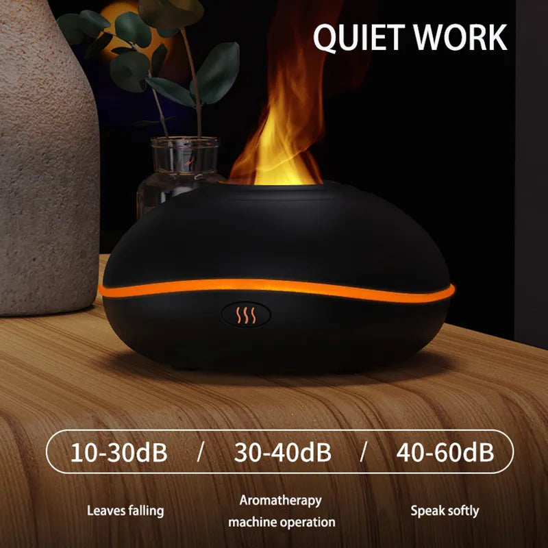 Colorful Portable Flame Air Humidifier