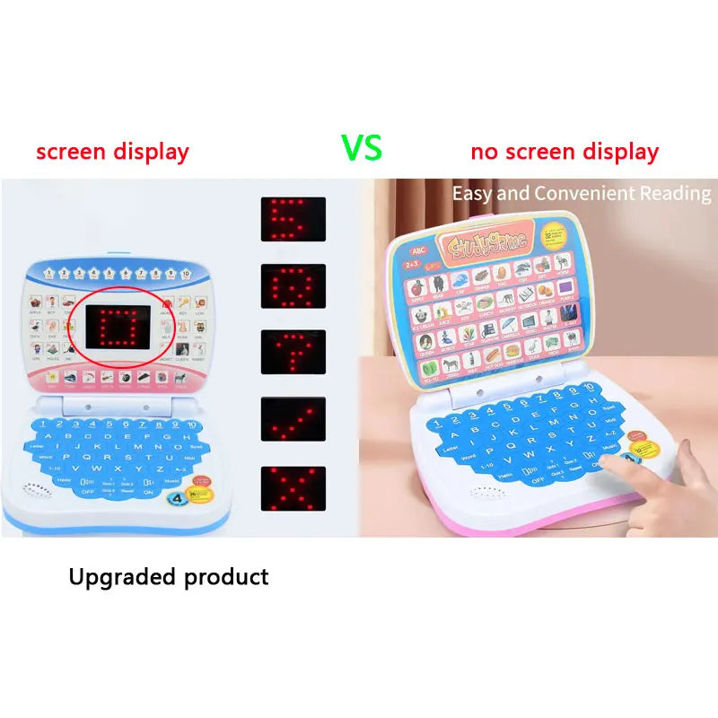 English Learning Small Laptop Toy for Kids