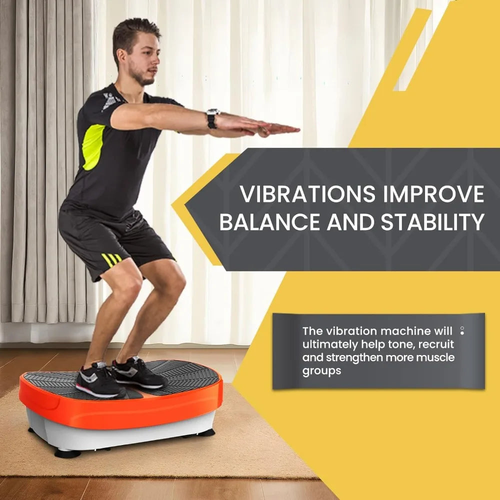 Fitness Vibration Plate Platform Workout Trainer