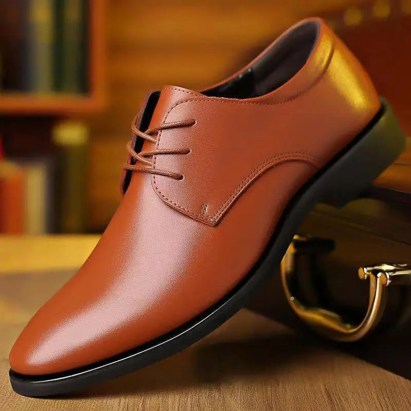 Leather shoes for men