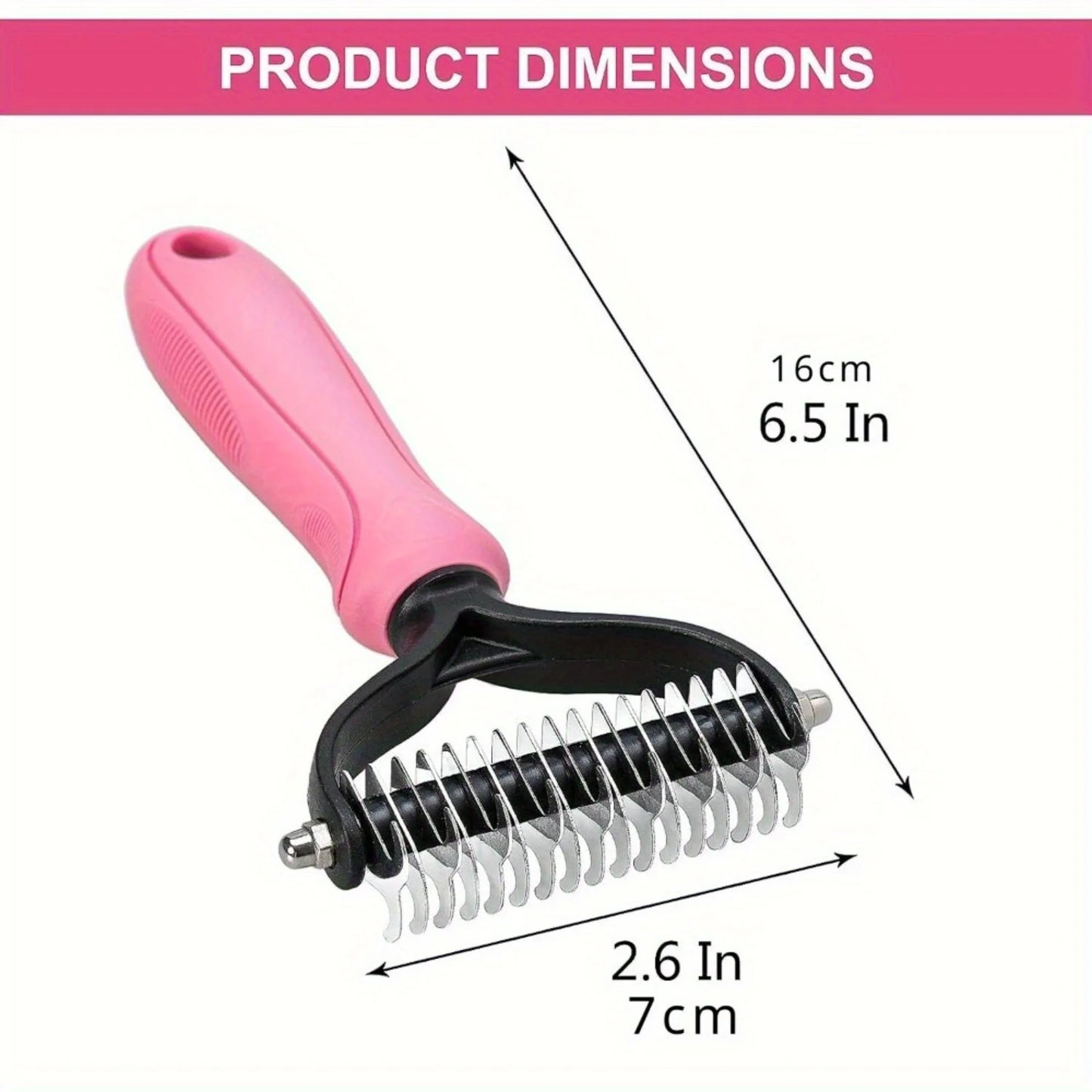 Undercoat Rake for Dogs