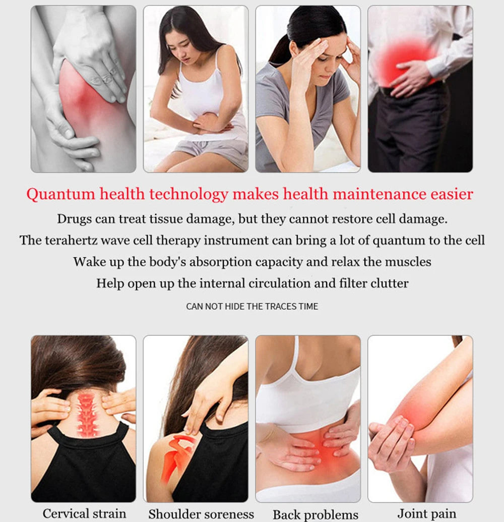 Quantum Blue Light Negative Ion Physiotherapy Enhance Health & Wellness