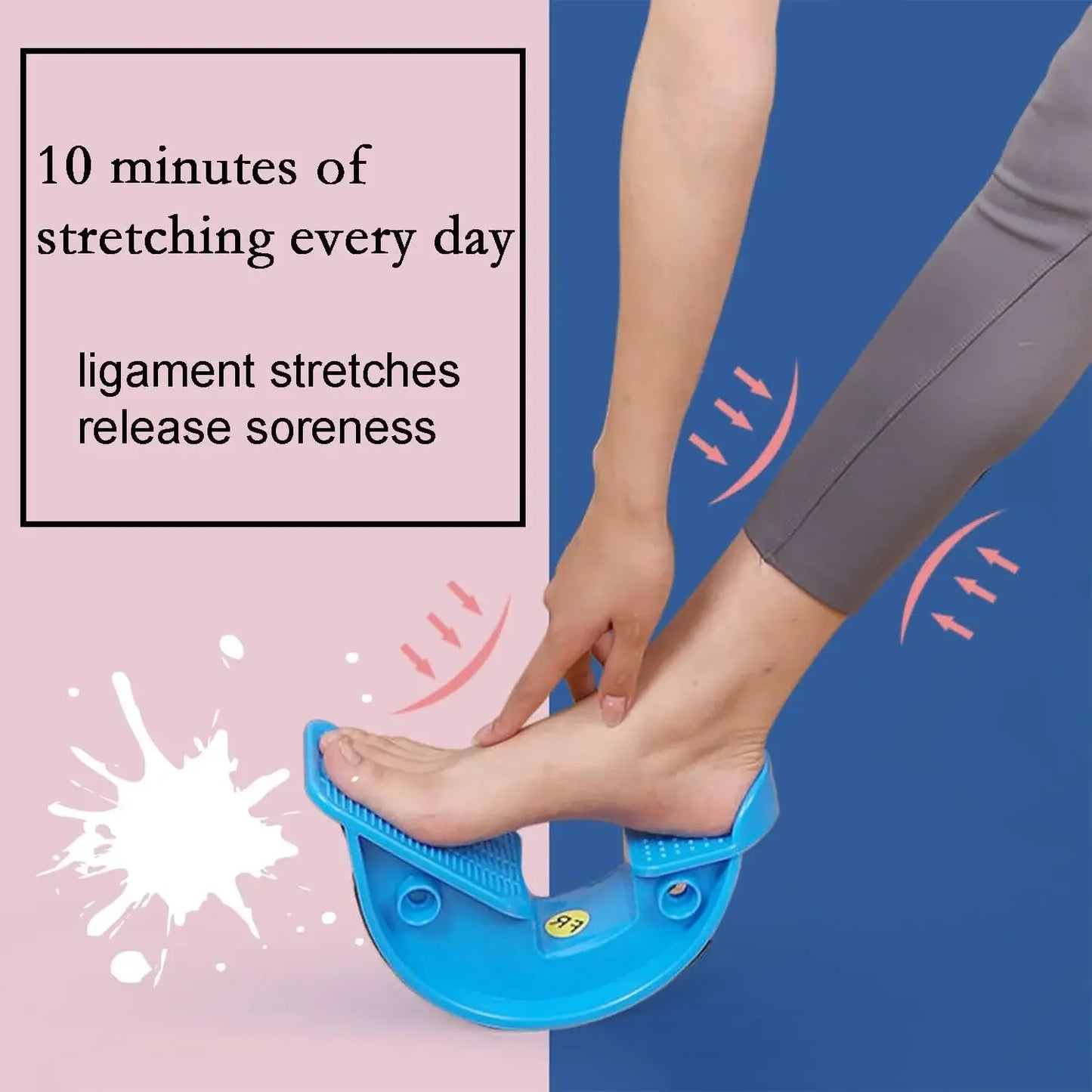 Foot Stretcher Rocker For Ankle & Calf Muscle Stretch