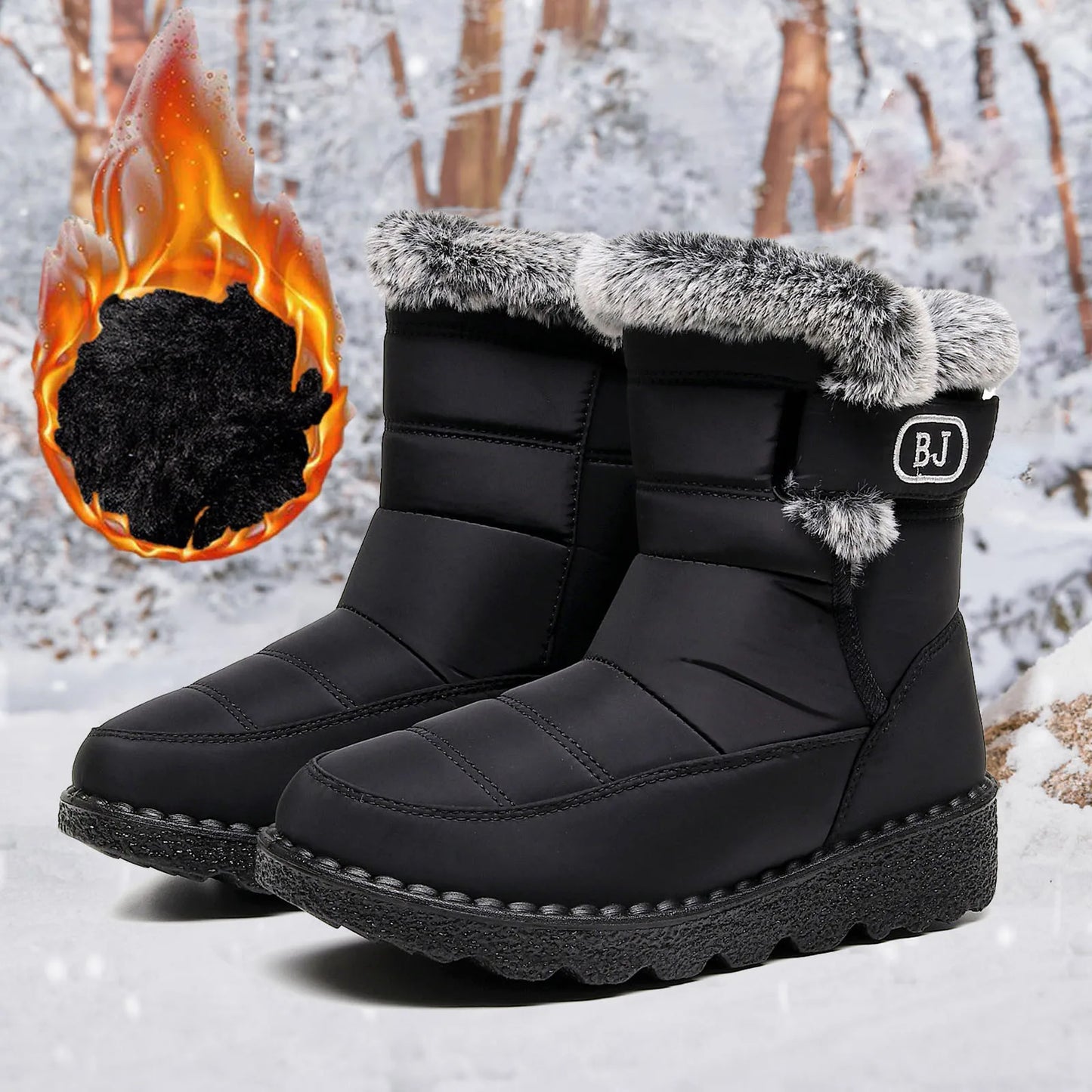 Waterproof Winter Snow Boots for Women