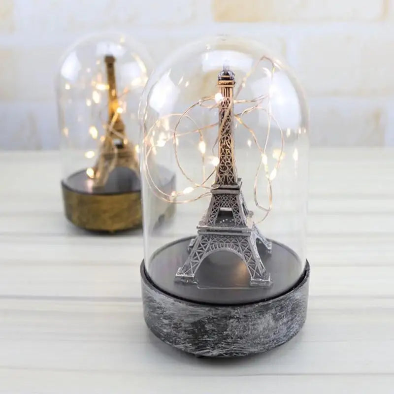 Paris Eiffel Tower Star Light Romantic Innovative Night Lamp