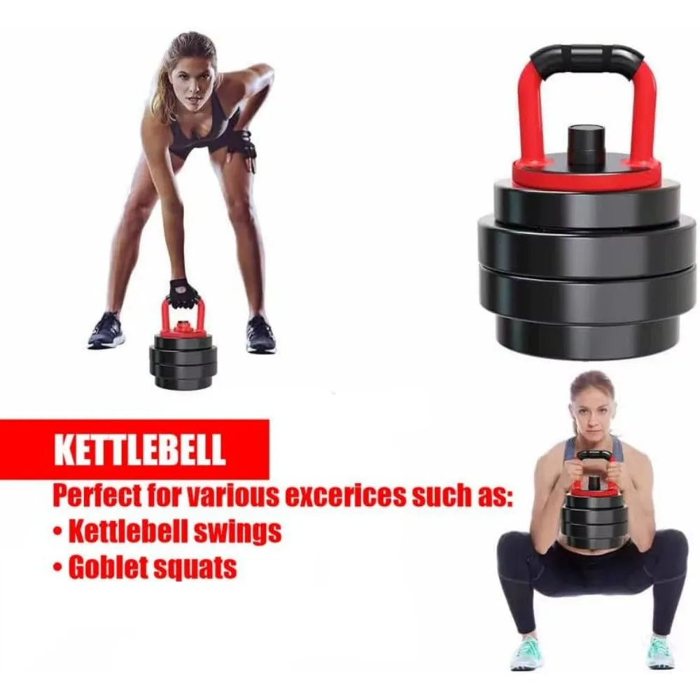 Adjustable Dumbbells/Barbell/Kettlebell/Push-Up Stand