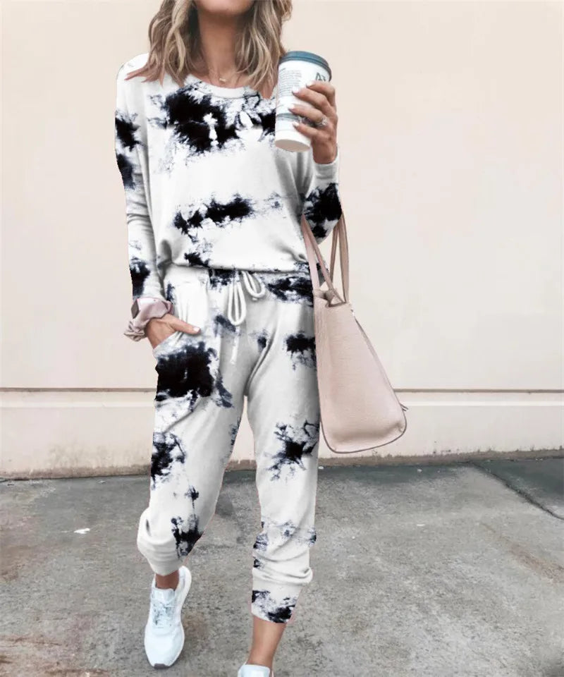 Casual Women's Tracksuit Fashion Sportswear Outfit