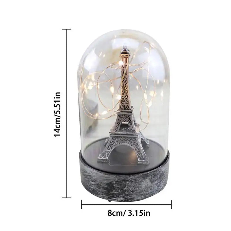 Paris Eiffel Tower Star Light Romantic Innovative Night Lamp