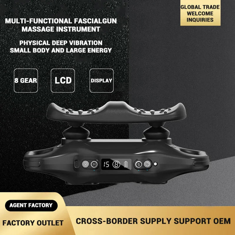 Fascia Foot Vibration Massager Electronic Muscle Stimulator