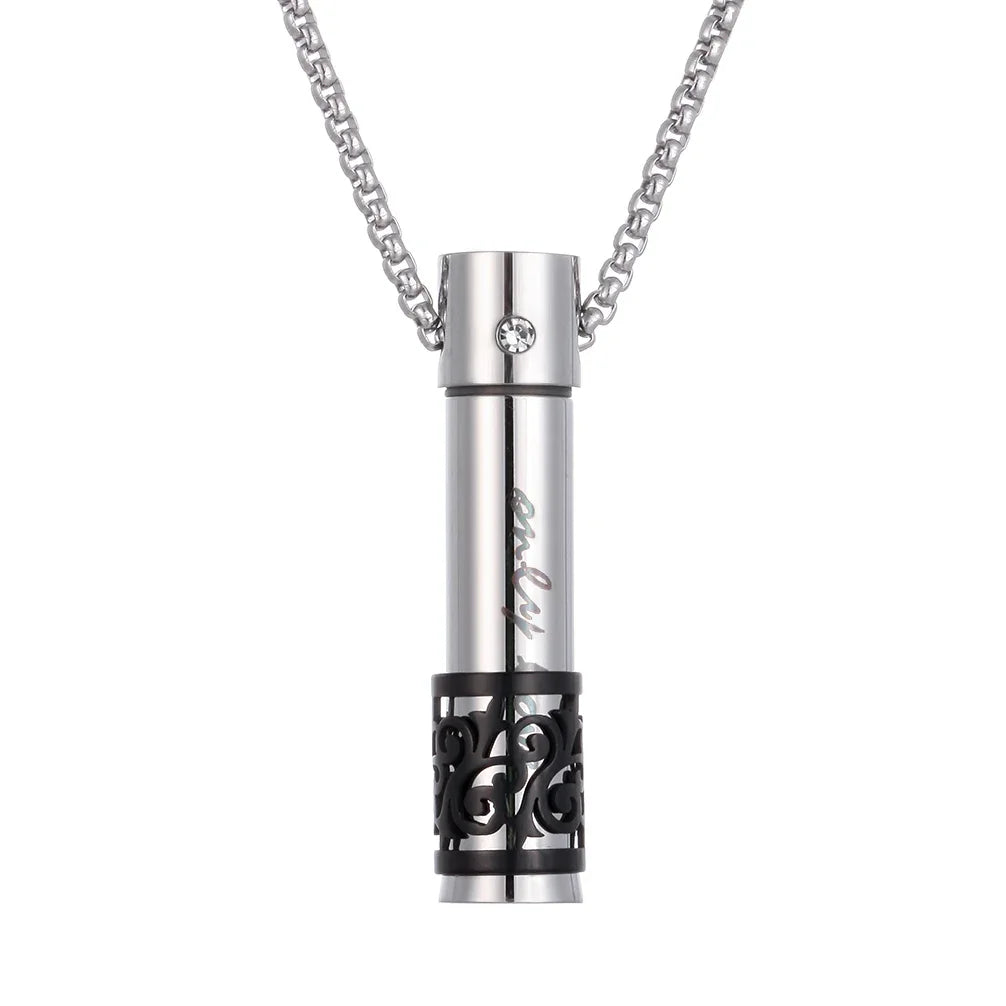 Stainless Steel Aromatherapy Pendant Diffuser Necklaces