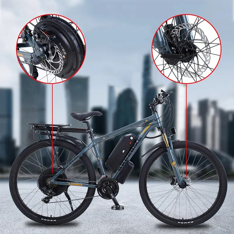 29 Inch Aluminum Alloy Electric Bike MTB Bicycle 48V 1000W - goodfitforyou23