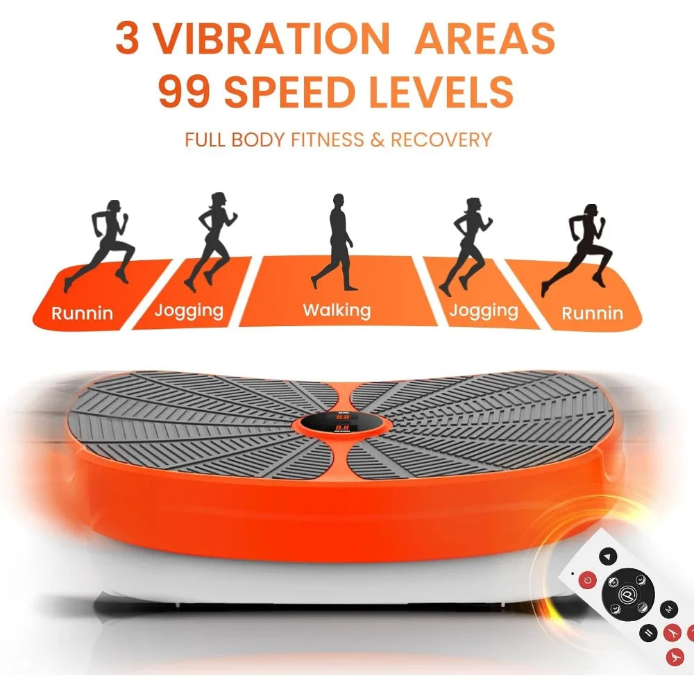 Fitness Vibration Plate Platform Workout Trainer