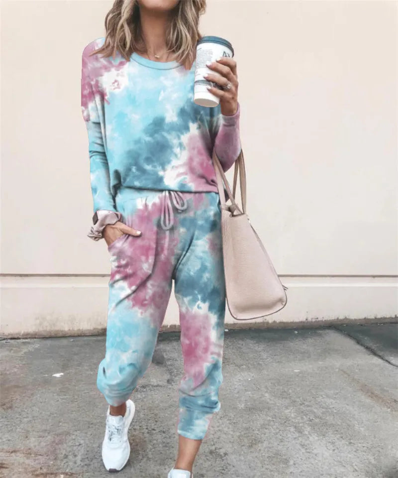 Casual Women's Tracksuit Fashion Sportswear Outfit