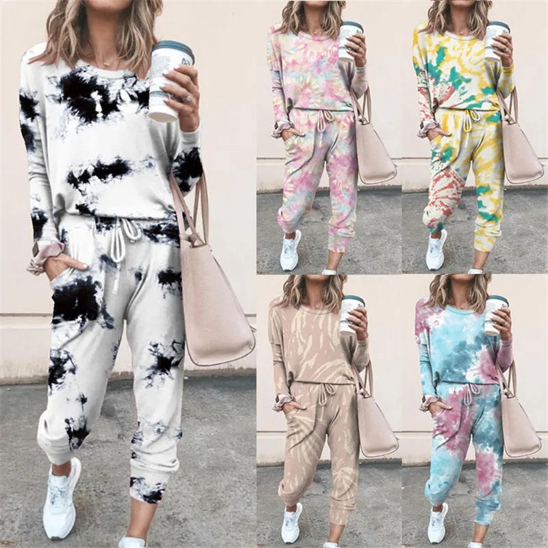 Casual Women's Tracksuit Fashion Sportswear Outfit