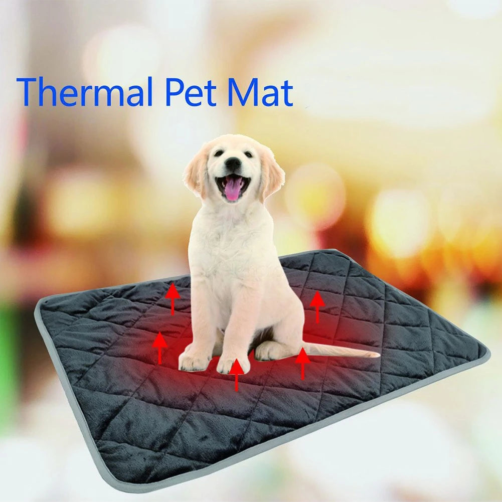 Washable Dog Pet Mat Winter Warming Cat Bed Pad