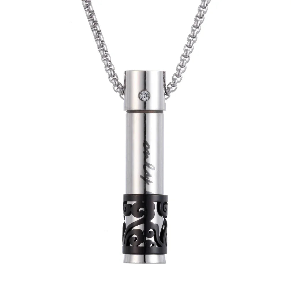 Stainless Steel Aromatherapy Pendant Diffuser Necklaces