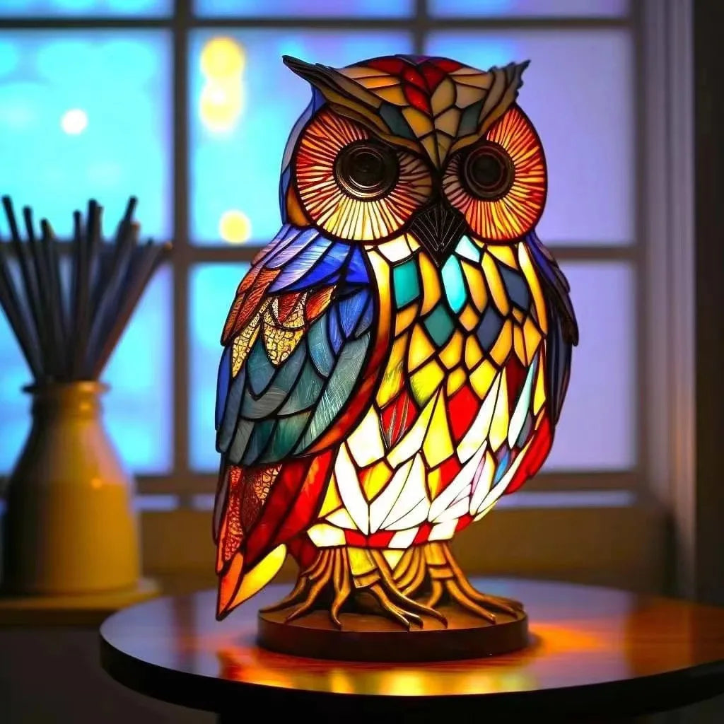 Retro Owl Sculptures & Figurines For Room Decoration