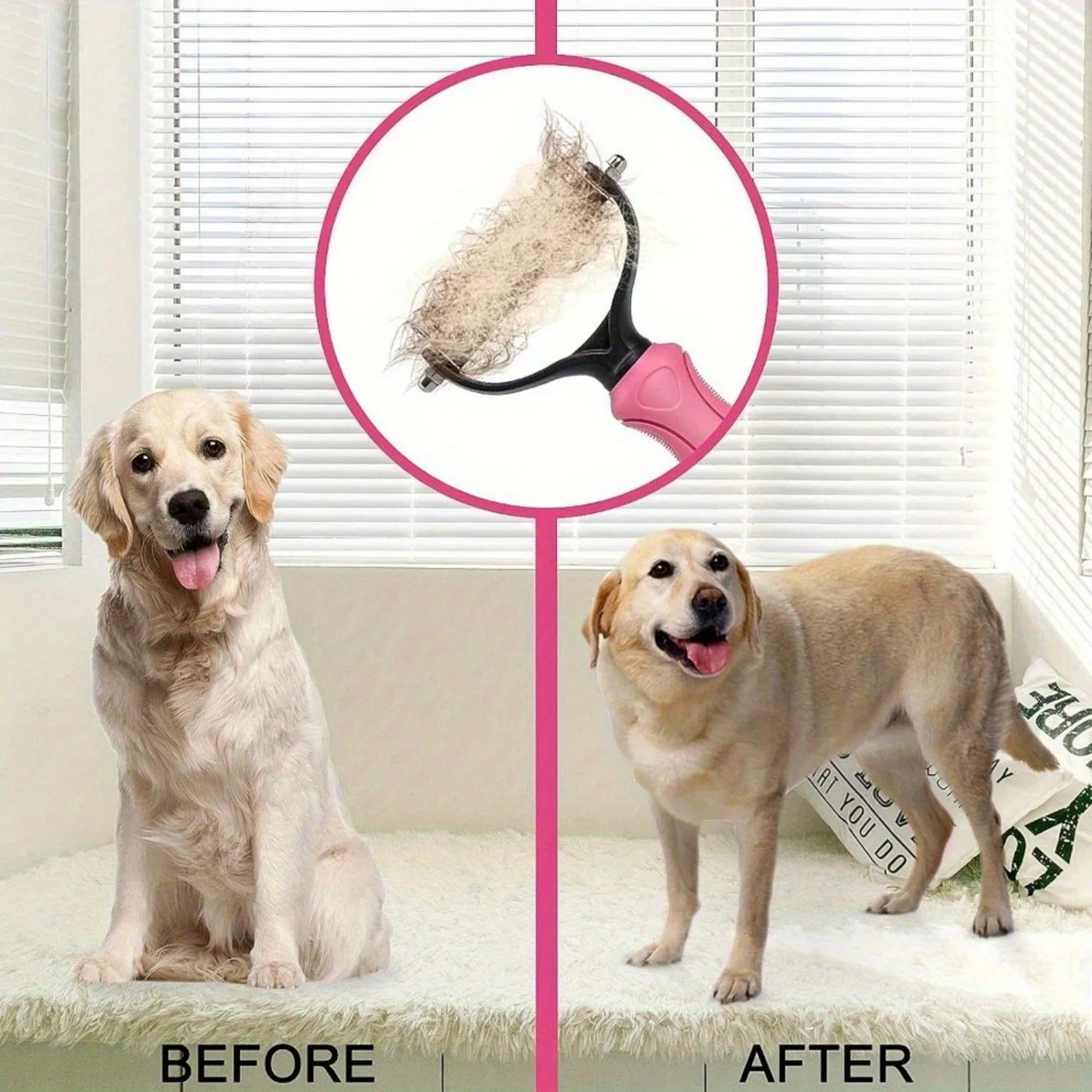 Undercoat Rake for Dogs