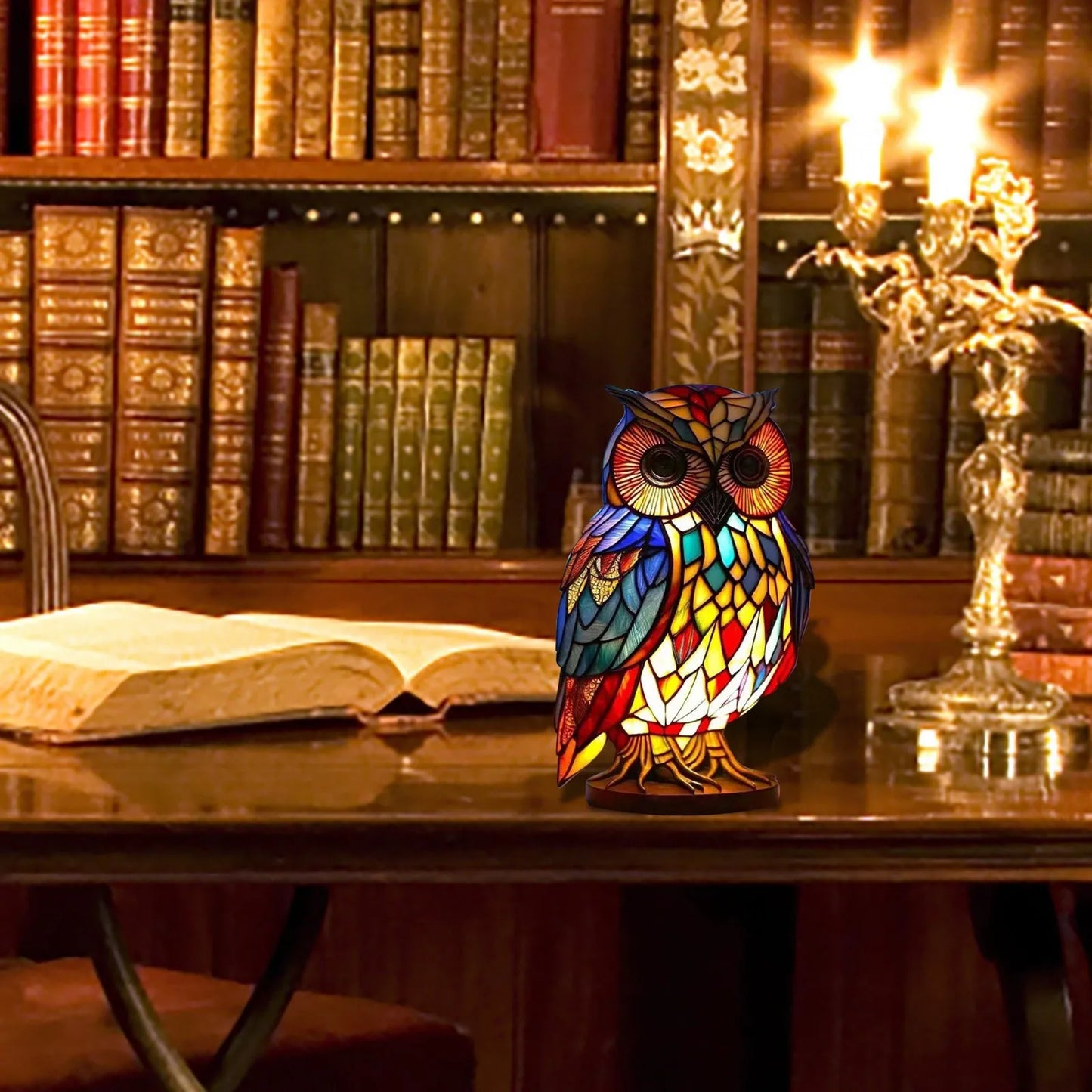 Retro Owl Sculptures & Figurines For Room Decoration