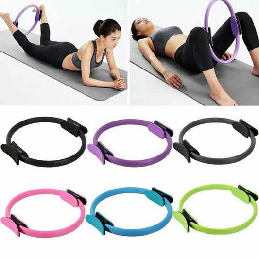 Girl Exercise Home Resistance Elasticity Yoga Ring