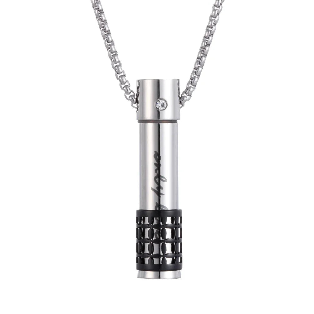 Stainless Steel Aromatherapy Pendant Diffuser Necklaces