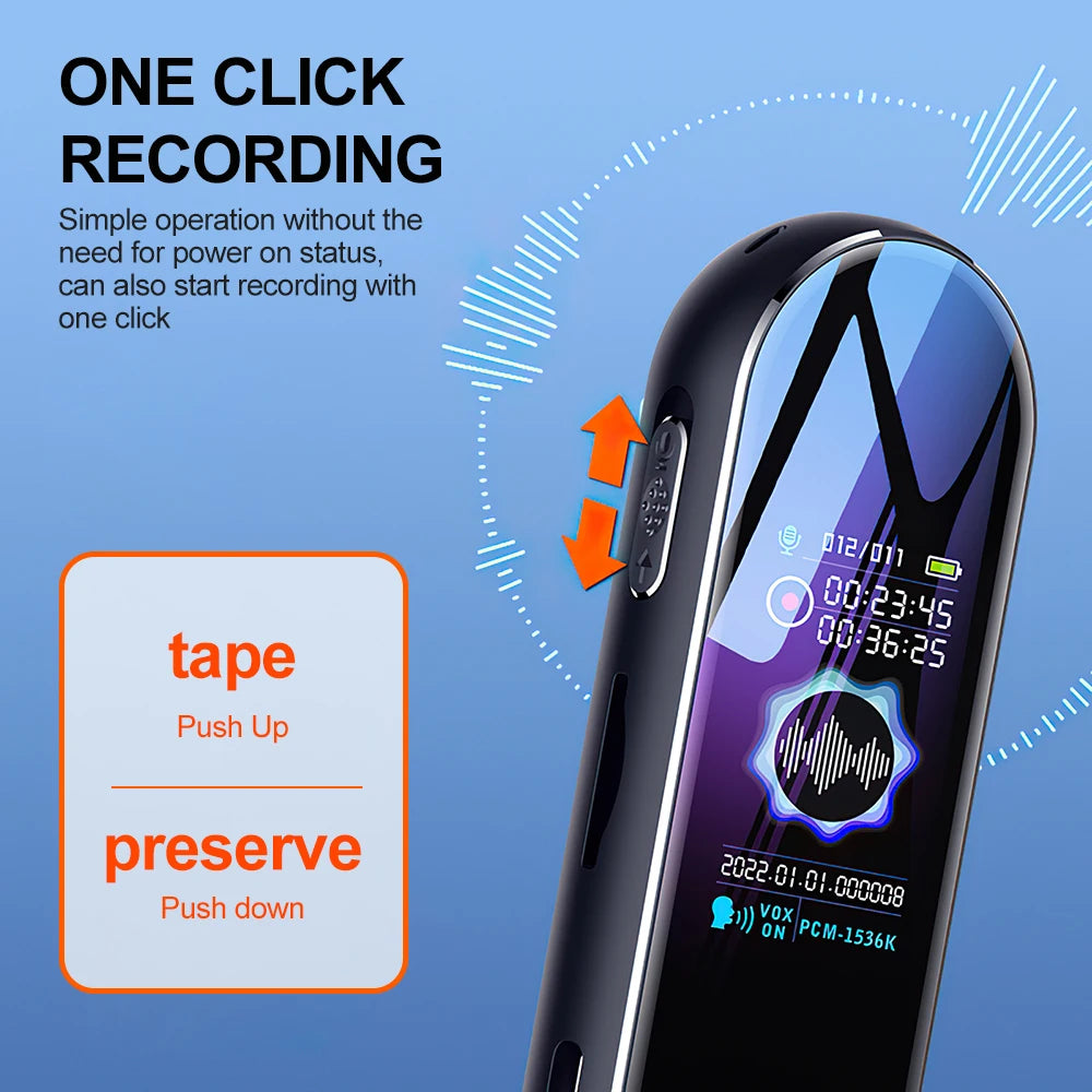 Mini Digital Voice Recorder Dictaphone 360°