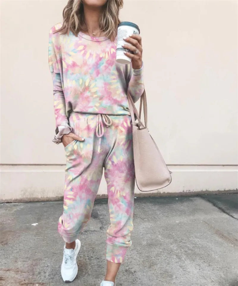 Casual Women's Tracksuit Fashion Sportswear Outfit