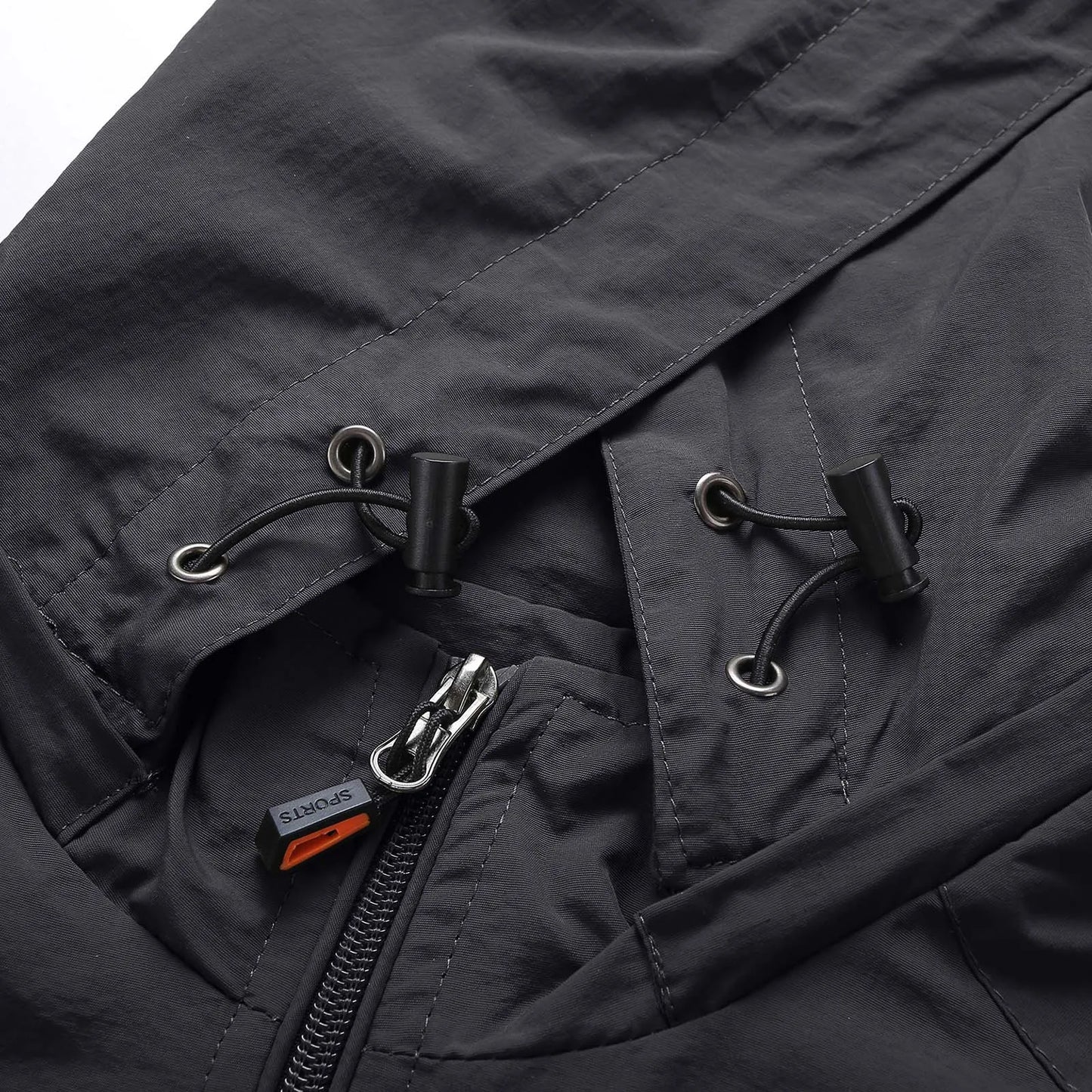 Men Waterproof Outdoor Detachable Windbreaker Tactical Jacket