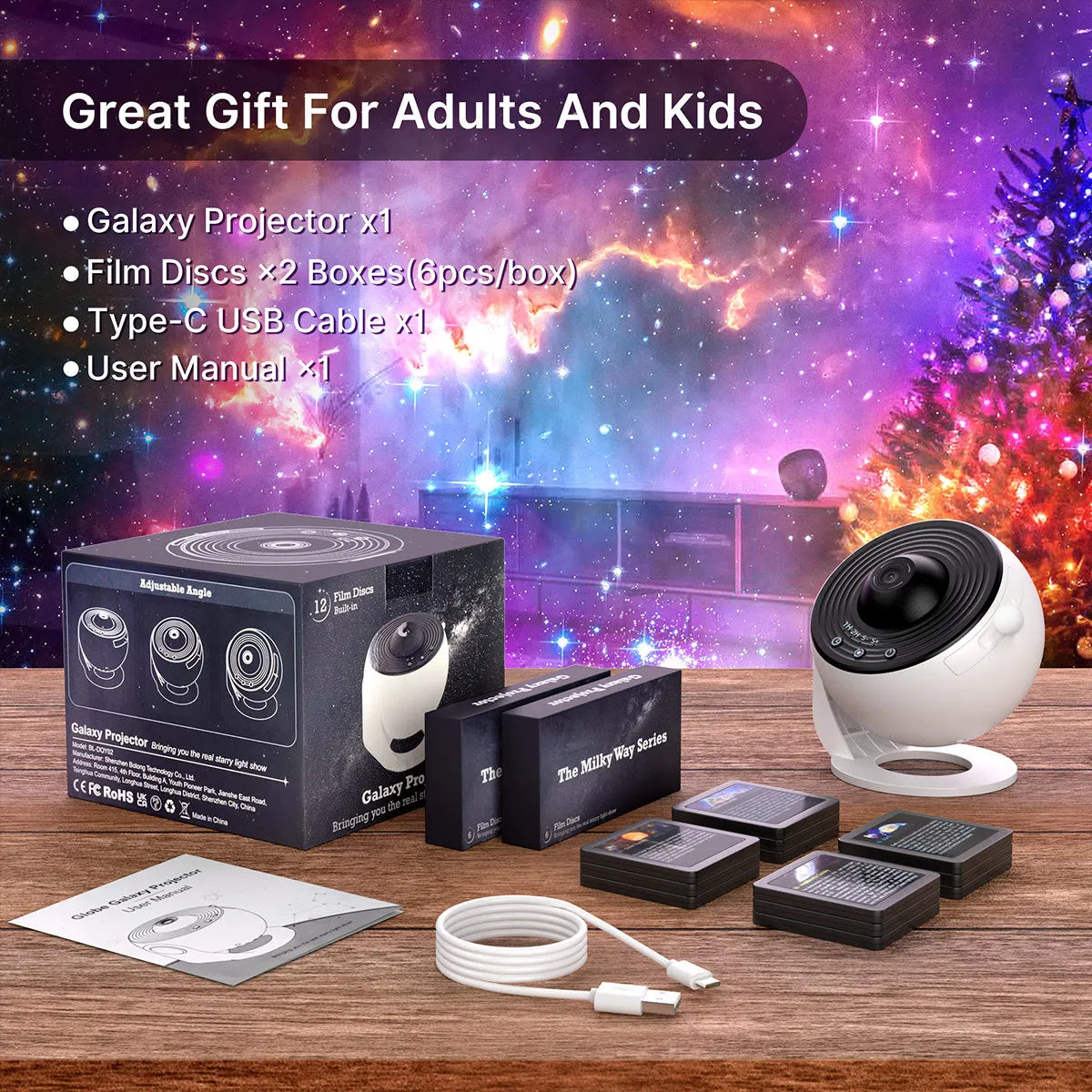 Planetarium Galaxy Projector for Kids/Adults